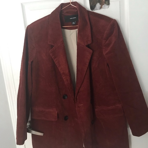 Maroon Corduroy Blazer 🏷 - Picture 12 of 14